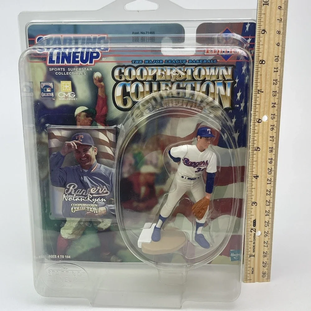 1999 Starting Lineup Nolan Ryan Cooperstown Collection Texas Rangers